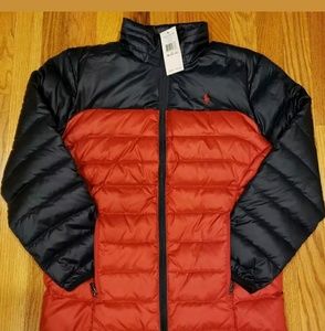 Ralph Lauren Polo Boys Aviator Down Fill Jacket
